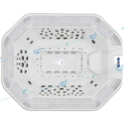 Переливной СПА бассейн Joyee SPA Dubai без оборудования